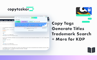 Copy Tags KDP Title Generator Search Amazon chrome谷歌浏览器插件_扩展第8张截图