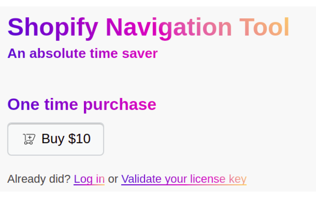 Shopify Navigation Tool chrome谷歌浏览器插件_扩展第3张截图