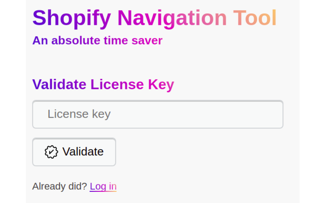 Shopify Navigation Tool chrome谷歌浏览器插件_扩展第4张截图