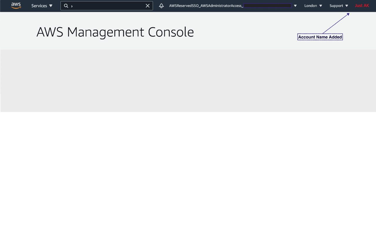 AWS Console Title Bar chrome谷歌浏览器插件_扩展第1张截图