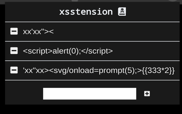 xsstension chrome谷歌浏览器插件_扩展第1张截图