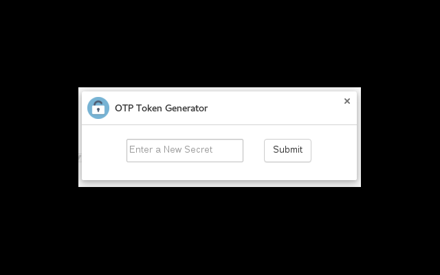 Simple OTP Token Generator chrome谷歌浏览器插件_扩展第2张截图