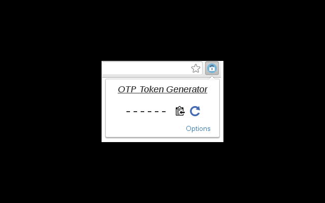 Simple OTP Token Generator chrome谷歌浏览器插件_扩展第3张截图