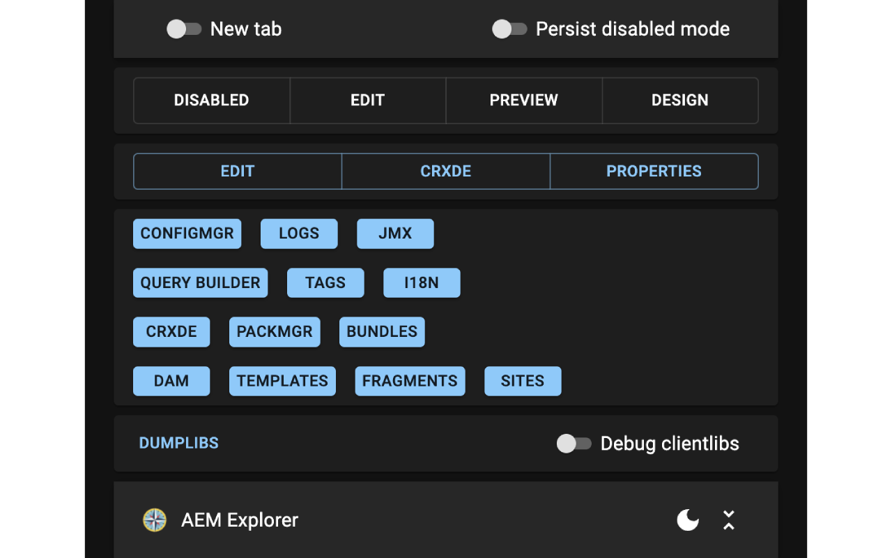 AEM Explorer chrome谷歌浏览器插件_扩展第3张截图