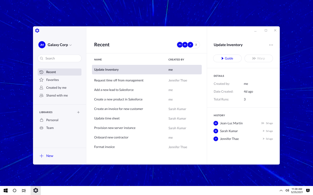 Warpdrive Browser chrome谷歌浏览器插件_扩展第2张截图
