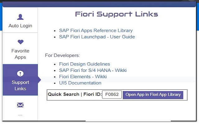 Fiori Launchpad Helper chrome谷歌浏览器插件_扩展第8张截图