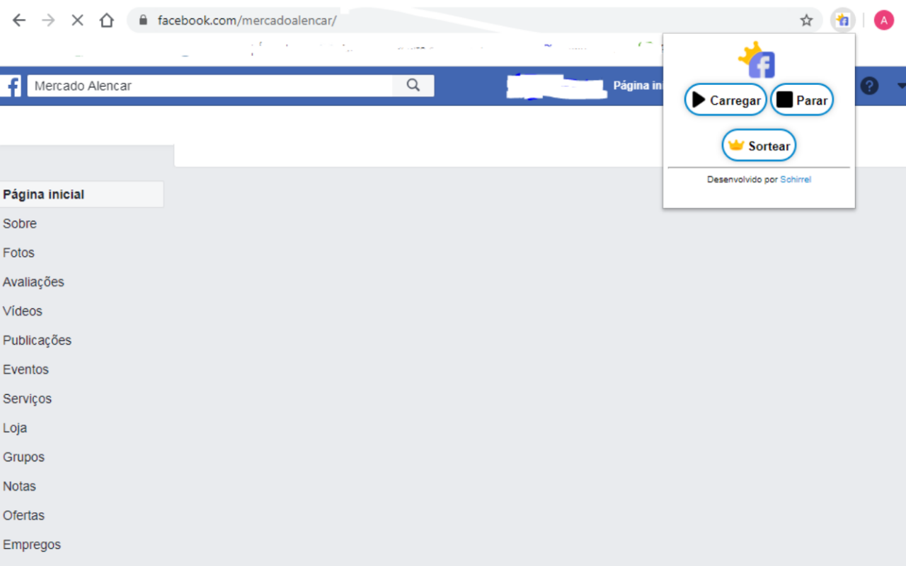 Facebook Sorteio Por Compartilhamento chrome谷歌浏览器插件_扩展第1张截图