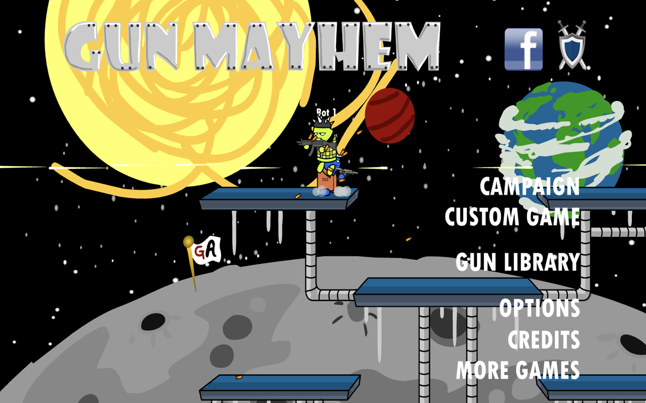 Gun Mayhem Unblocked Game chrome谷歌浏览器插件_扩展第1张截图