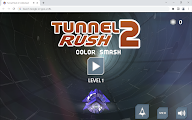 Tunnel Rush 2 Unblocked Game chrome谷歌浏览器插件_扩展第2张截图
