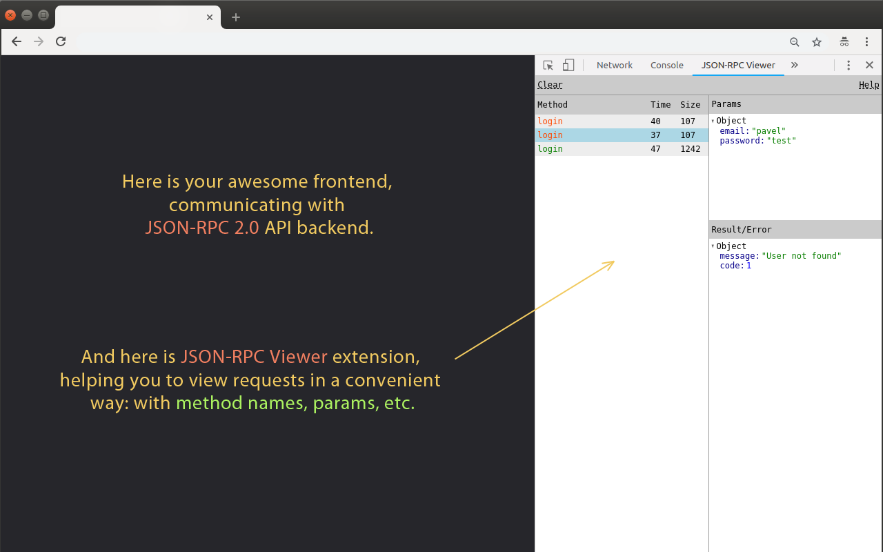 JSON-RPC Viewer chrome谷歌浏览器插件_扩展第1张截图