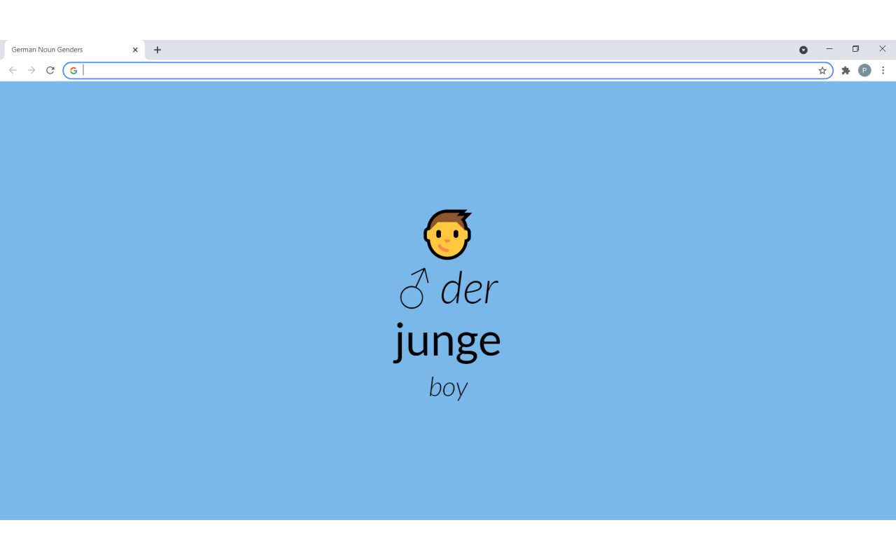 German Noun Genders chrome谷歌浏览器插件_扩展第10张截图
