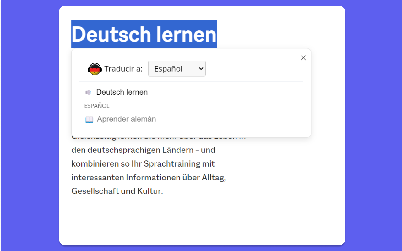 German Pronouncer Extension chrome谷歌浏览器插件_扩展第5张截图