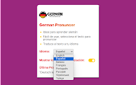 German Pronouncer Extension chrome谷歌浏览器插件_扩展第7张截图