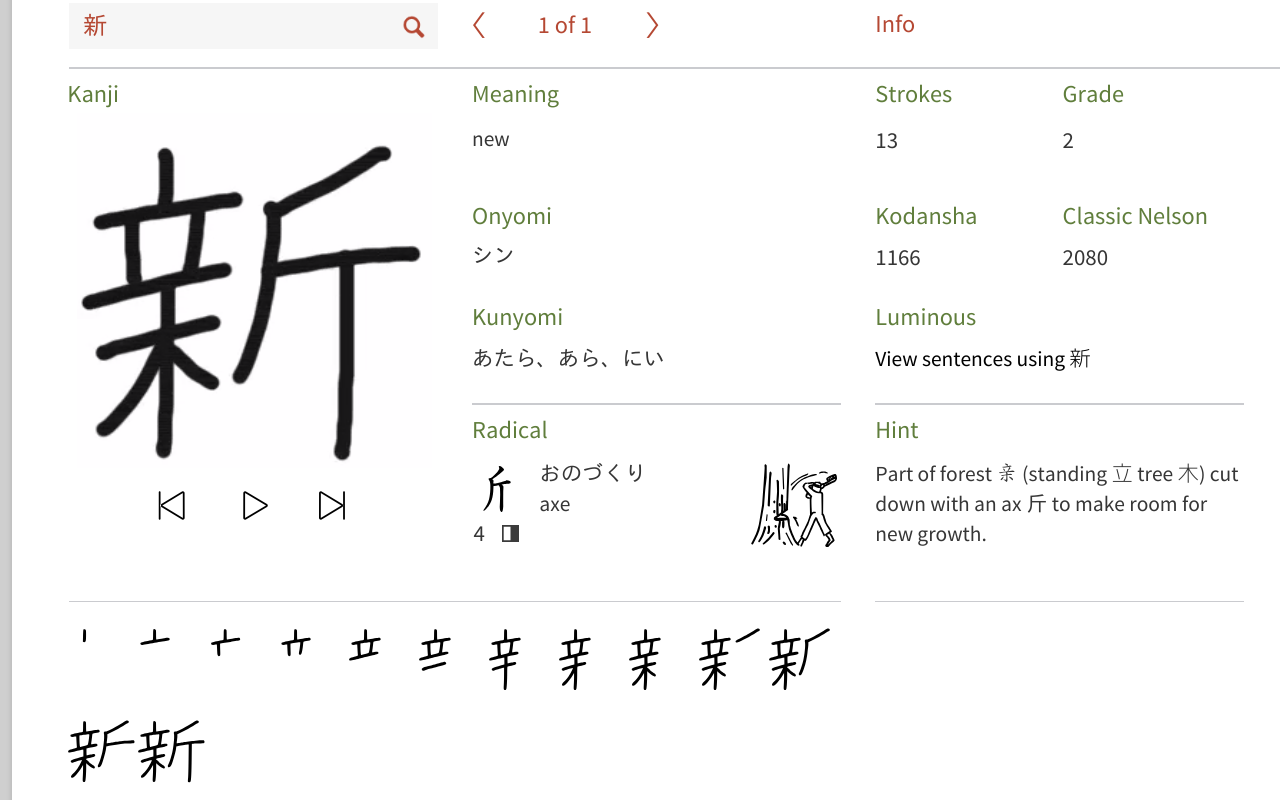 Kanji Inspector chrome谷歌浏览器插件_扩展第4张截图