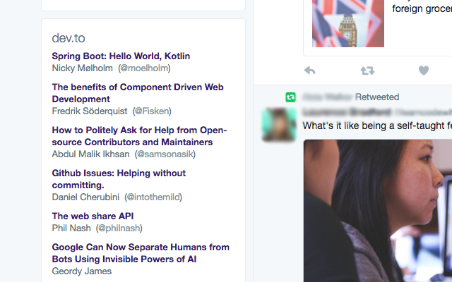 DevTwitter chrome谷歌浏览器插件_扩展第2张截图