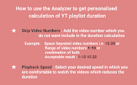 YouTube Playlist Duration Analyzer chrome谷歌浏览器插件_扩展第3张截图
