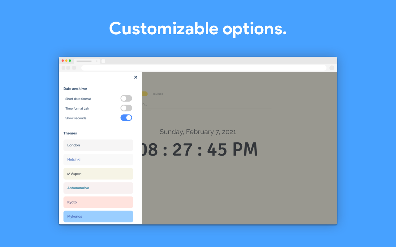 Infinitab – New Tab & Minimalist Dashboard chrome谷歌浏览器插件_扩展第3张截图