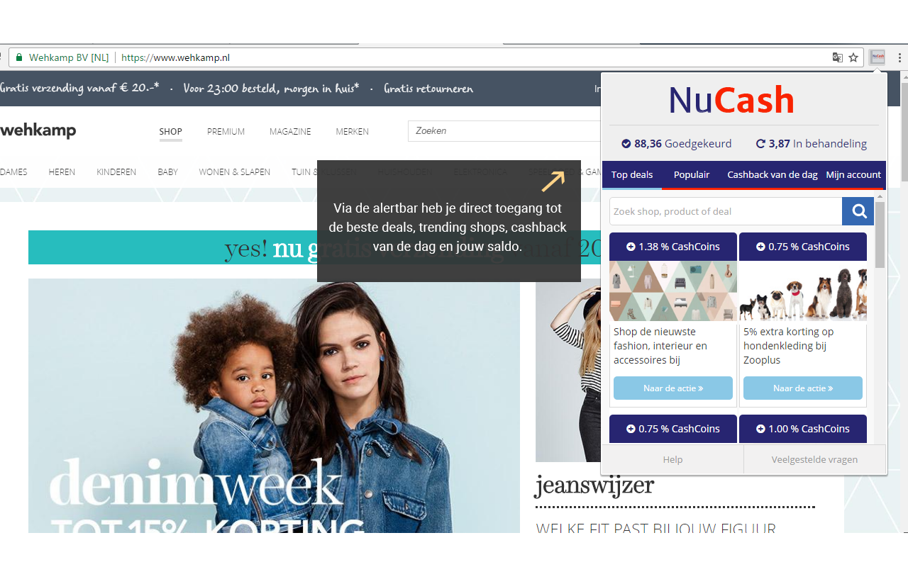NuCash chrome谷歌浏览器插件_扩展第3张截图