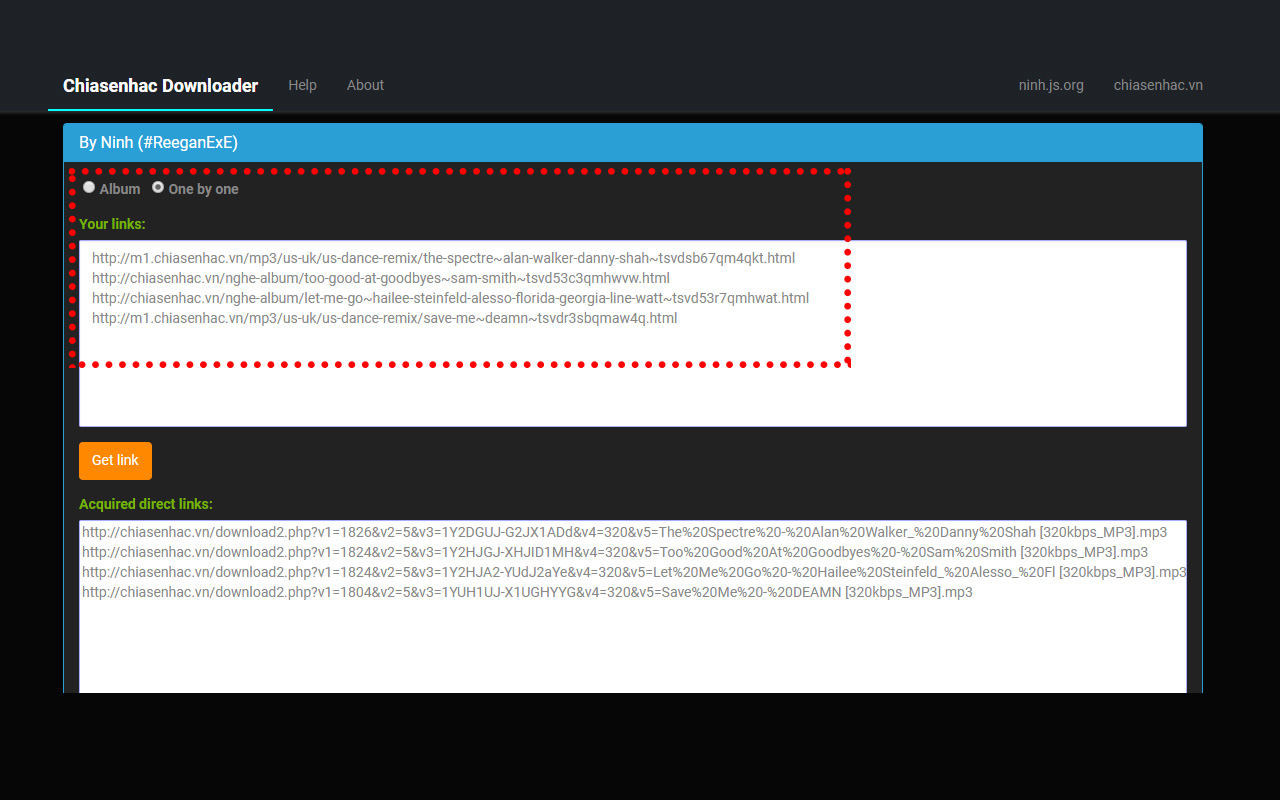 Chiasenhac Downloader 2 chrome谷歌浏览器插件_扩展第3张截图