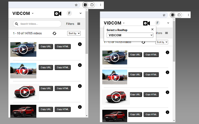 VidCom chrome谷歌浏览器插件_扩展第3张截图