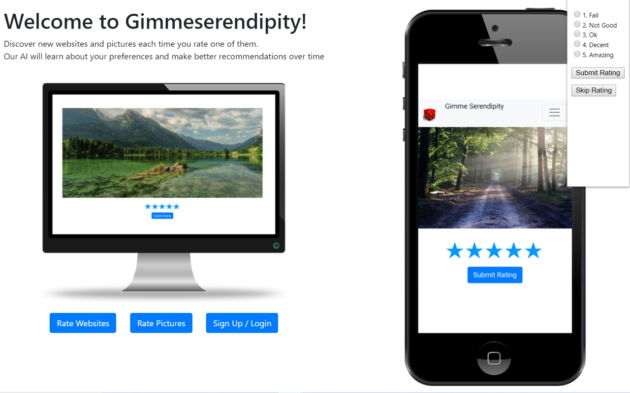 GimmeSerendipity Addon chrome谷歌浏览器插件_扩展第1张截图