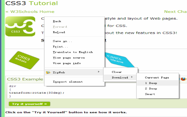 ZipWeb chrome谷歌浏览器插件_扩展第1张截图