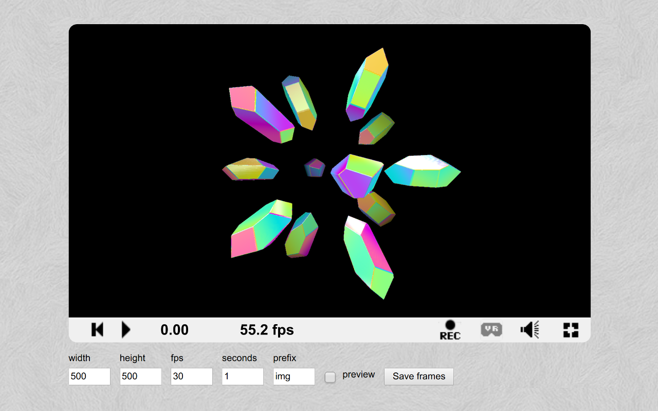 Shadertoy frame exporter chrome谷歌浏览器插件_扩展第1张截图