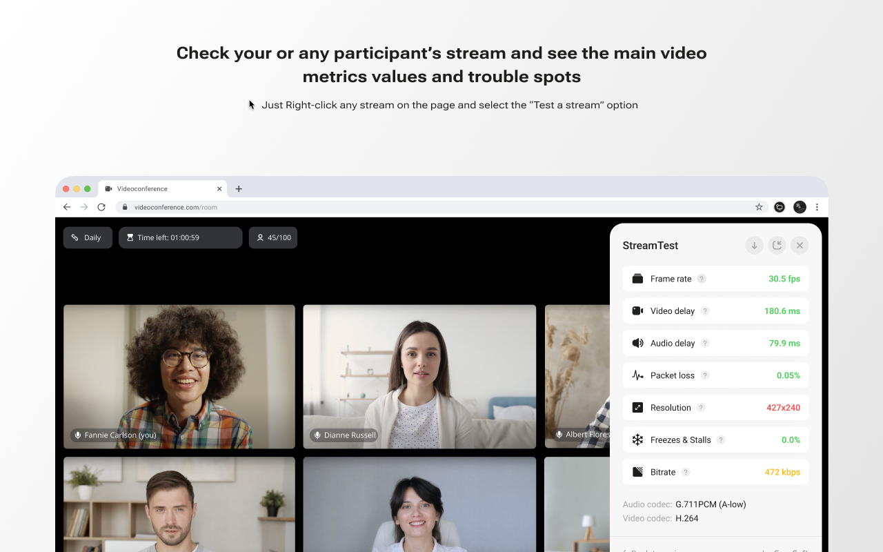 StreamTest chrome谷歌浏览器插件_扩展第1张截图