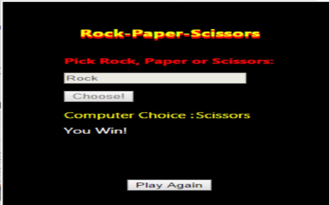 Rock Paper Scissors chrome谷歌浏览器插件_扩展第1张截图
