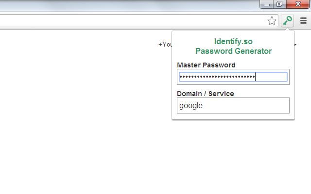 Identify.so Password Generator chrome谷歌浏览器插件_扩展第1张截图