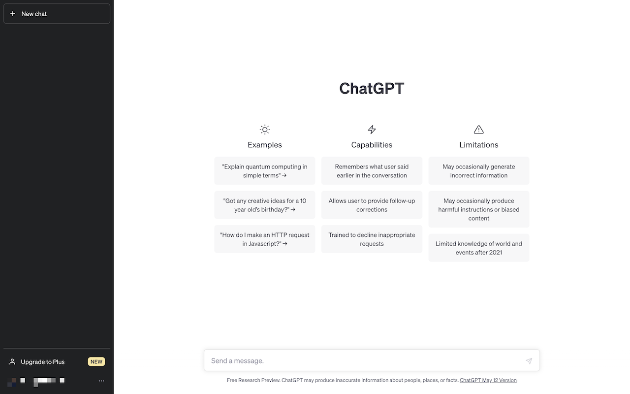 Hide ChatGPT History chrome谷歌浏览器插件_扩展第1张截图