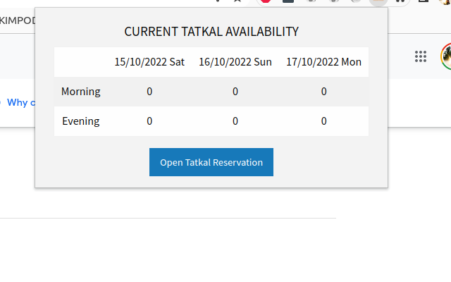 Tadoba Safari Booking Helper (TATR) chrome谷歌浏览器插件_扩展第1张截图