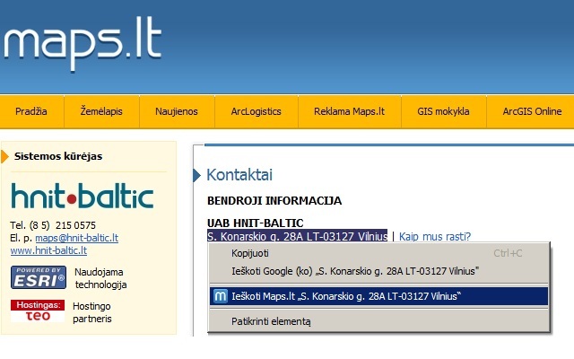 Maps.lt spartintuvas chrome谷歌浏览器插件_扩展第1张截图