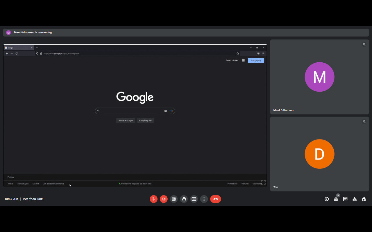 Google meet fullscreen chrome谷歌浏览器插件_扩展第2张截图