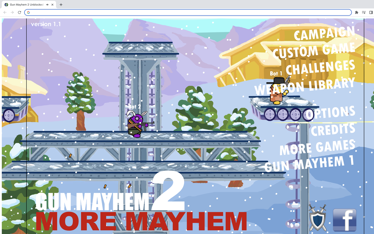 Gun Mayhem 2 Unblocked Game chrome谷歌浏览器插件_扩展第4张截图