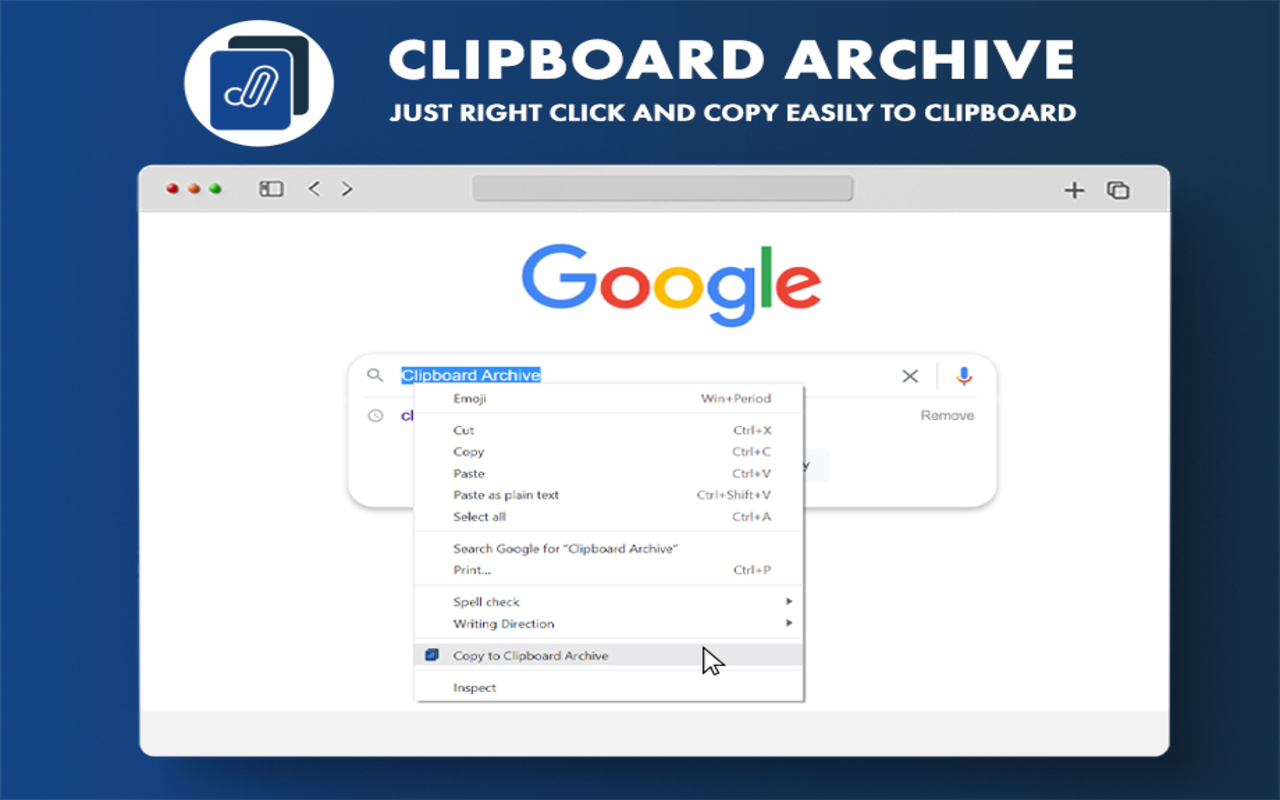 Clipboard Archive chrome谷歌浏览器插件_扩展第3张截图