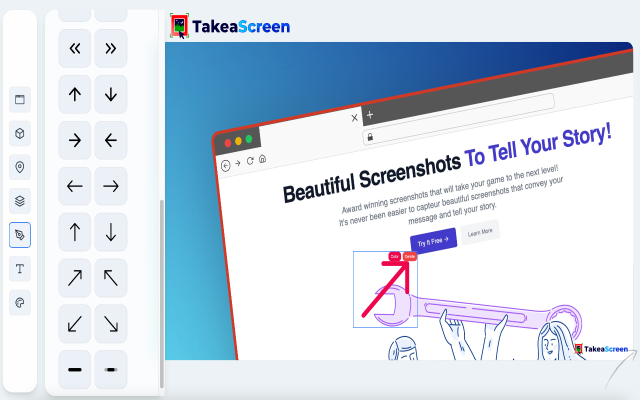 TakeAscreen | Record & Capture Screenshots chrome谷歌浏览器插件_扩展第5张截图