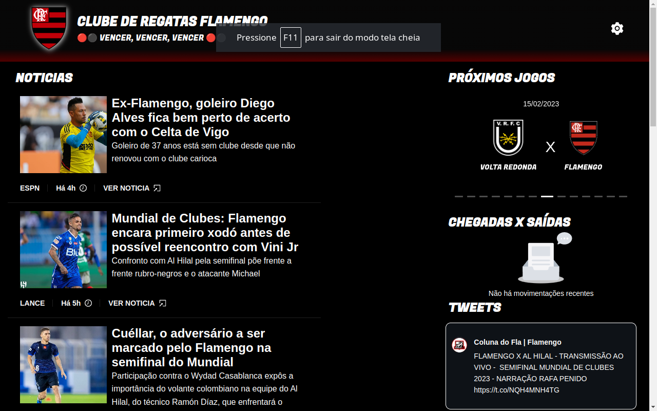 Flamengo Notícias - Torcedor Antenado chrome谷歌浏览器插件_扩展第1张截图