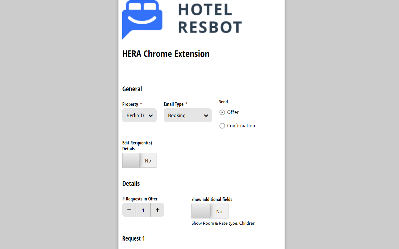 Hotel Resbot Extension chrome谷歌浏览器插件_扩展第1张截图