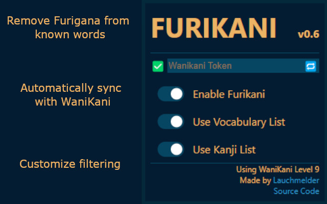 FuriKani chrome谷歌浏览器插件_扩展第1张截图