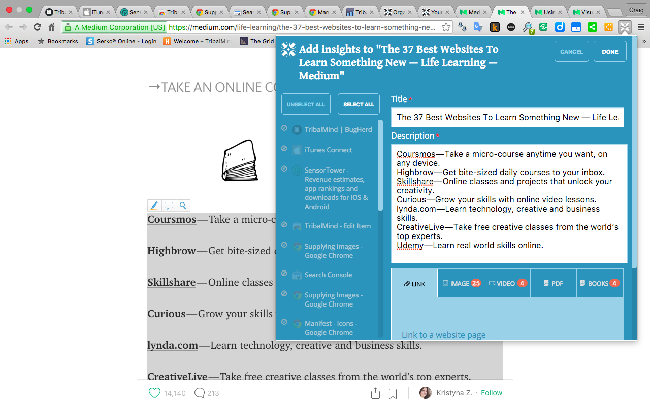 TribalMind chrome谷歌浏览器插件_扩展第1张截图