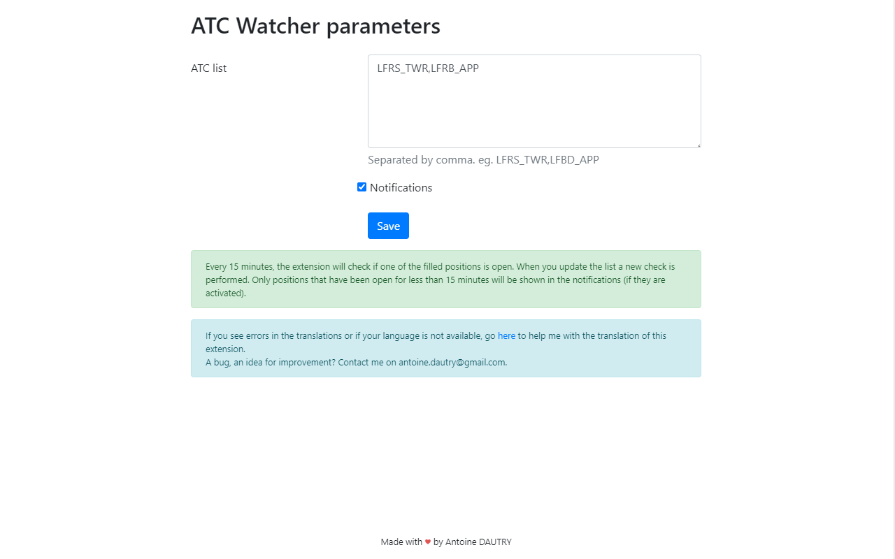 IVAO ATC Watcher chrome谷歌浏览器插件_扩展第3张截图