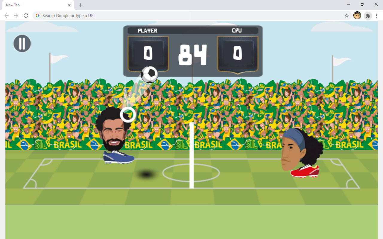 Football Legends Big Head Soccer Game chrome谷歌浏览器插件_扩展第3张截图