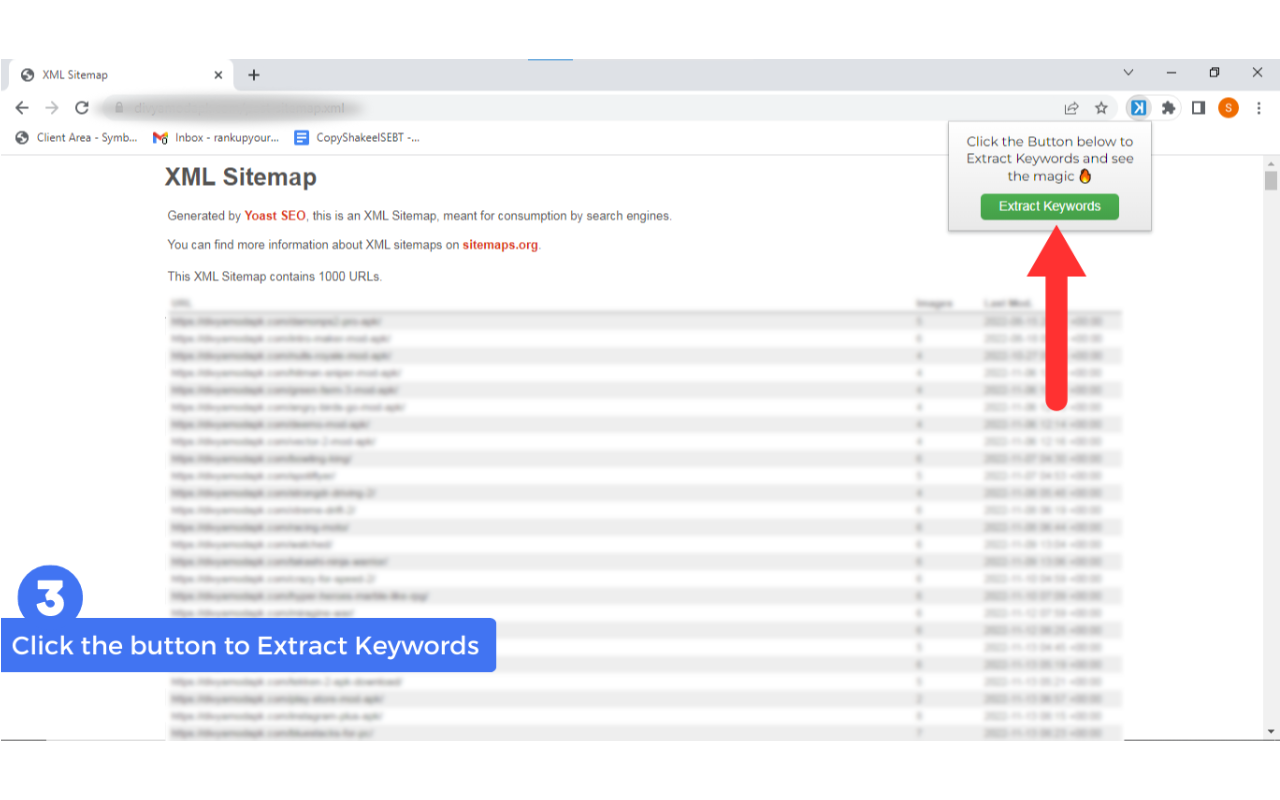 Keywords Extractor chrome谷歌浏览器插件_扩展第8张截图