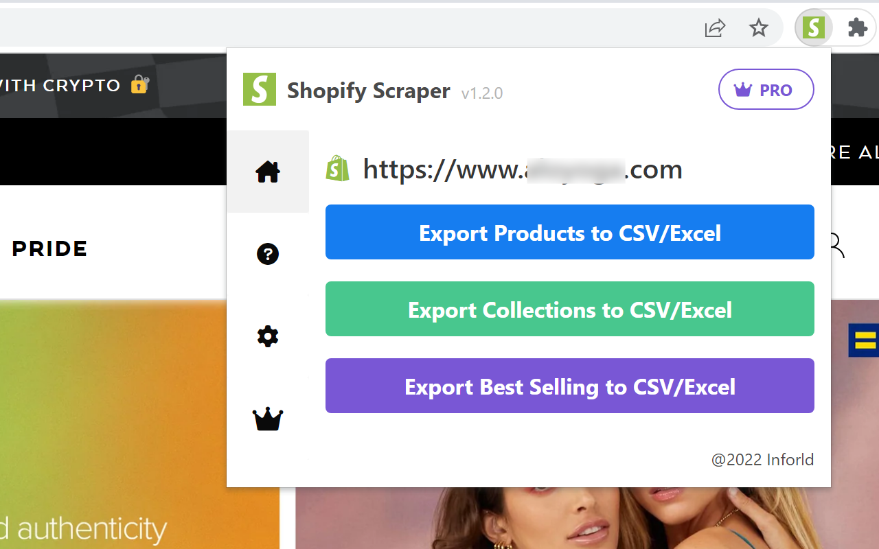 Shopify Scraper - Shopify Store Scraper & spy chrome谷歌浏览器插件_扩展第3张截图
