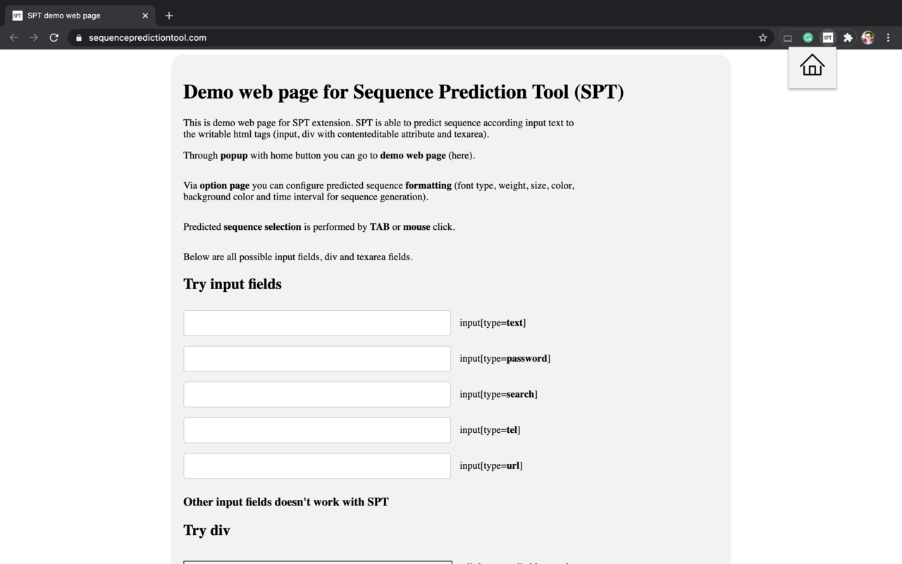 Sequence Prediction Tool chrome谷歌浏览器插件_扩展第3张截图