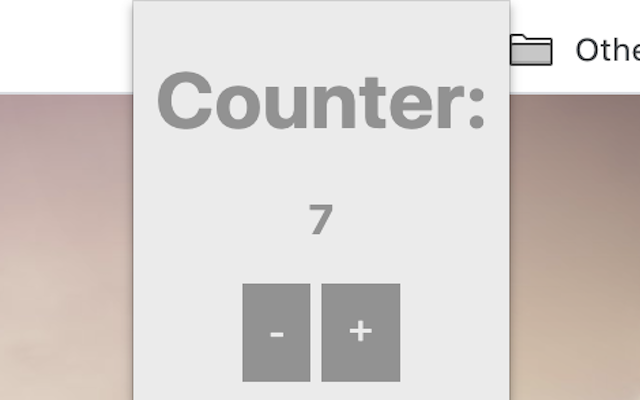 Simple Click Counter chrome谷歌浏览器插件_扩展第1张截图