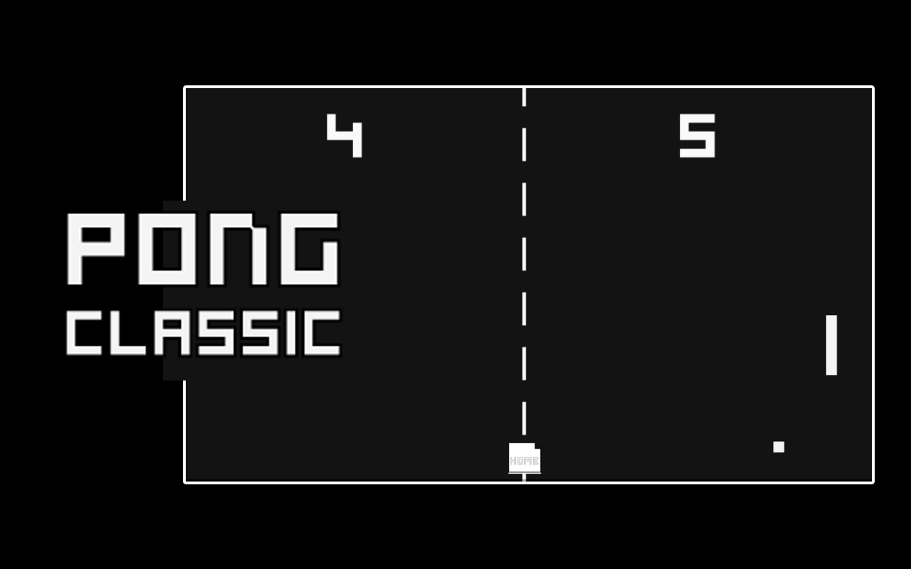 Classic Pong Game (2 Players) chrome谷歌浏览器插件_扩展第2张截图