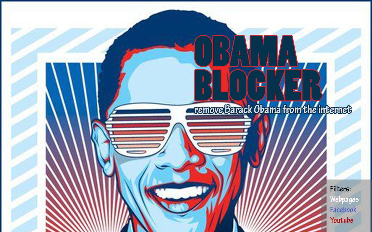 Obama Blocker chrome谷歌浏览器插件_扩展第1张截图