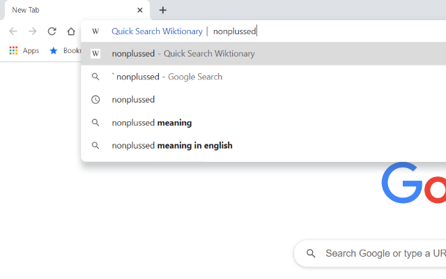 Quick Search Wiktionary chrome谷歌浏览器插件_扩展第6张截图